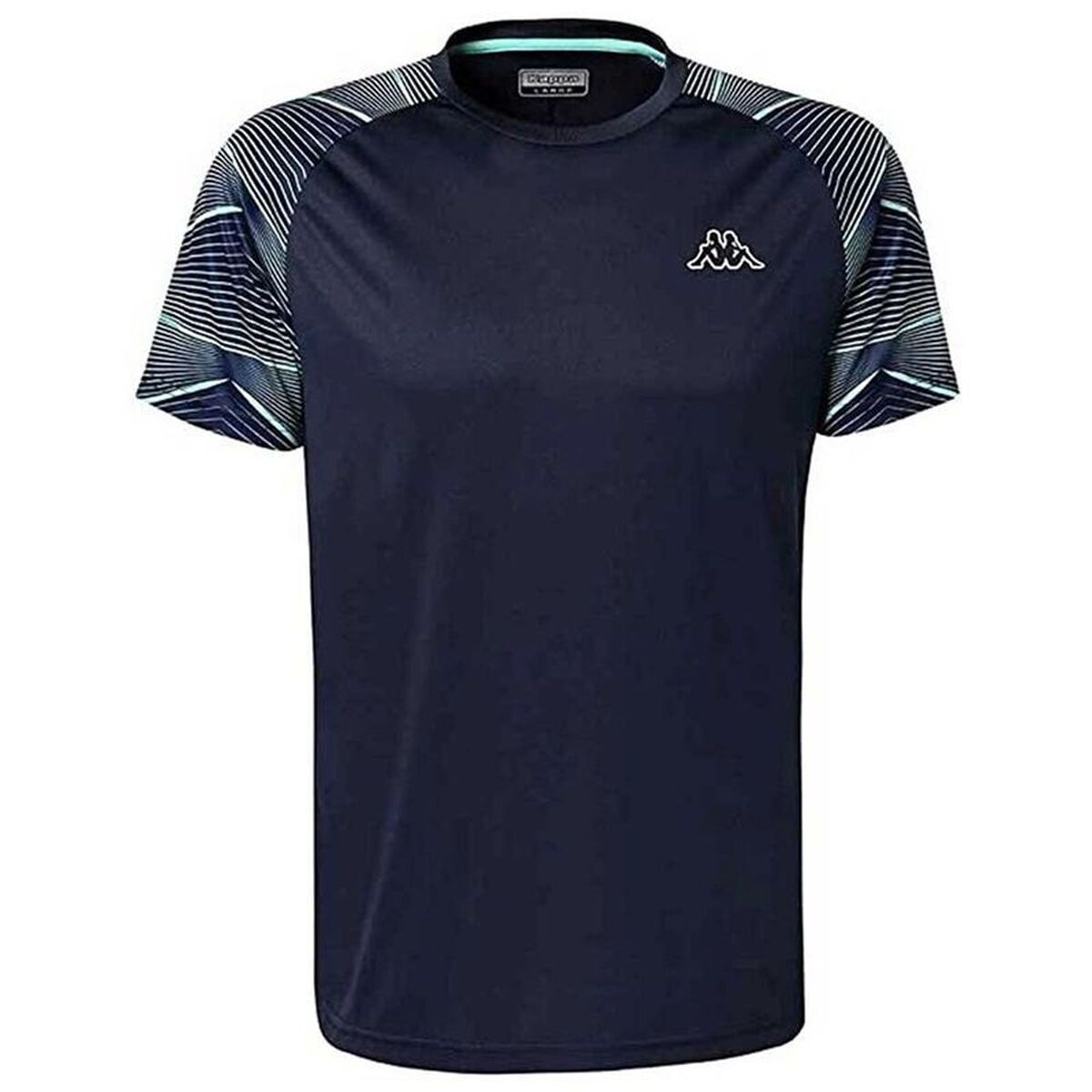 Heren-T-Shirt met Korte Mouwen Kappa 381H1EW-WQ1 Blauw (S)