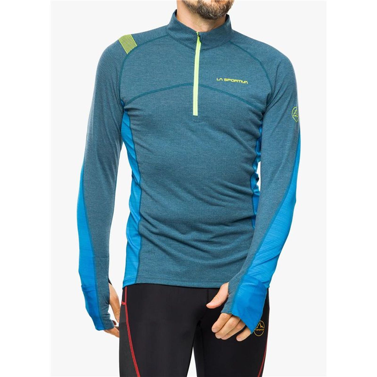 Heren-T-Shirt met Lange Mouwen La Sportiva Swift Blauw