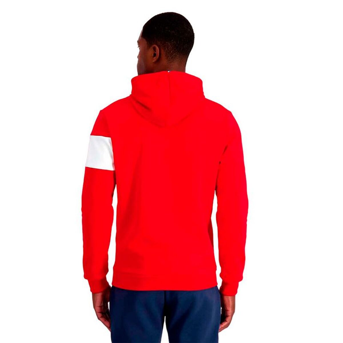 Herenhoodie Le coq sportif Bah N°1 Rouge Rood