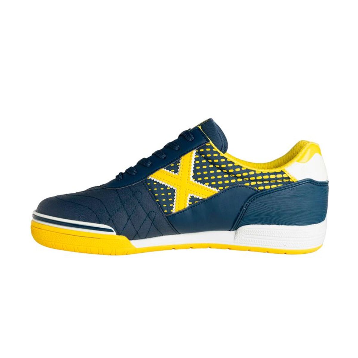 Volwassenen Zaalvoetbalschoenen Munich Marineblauw