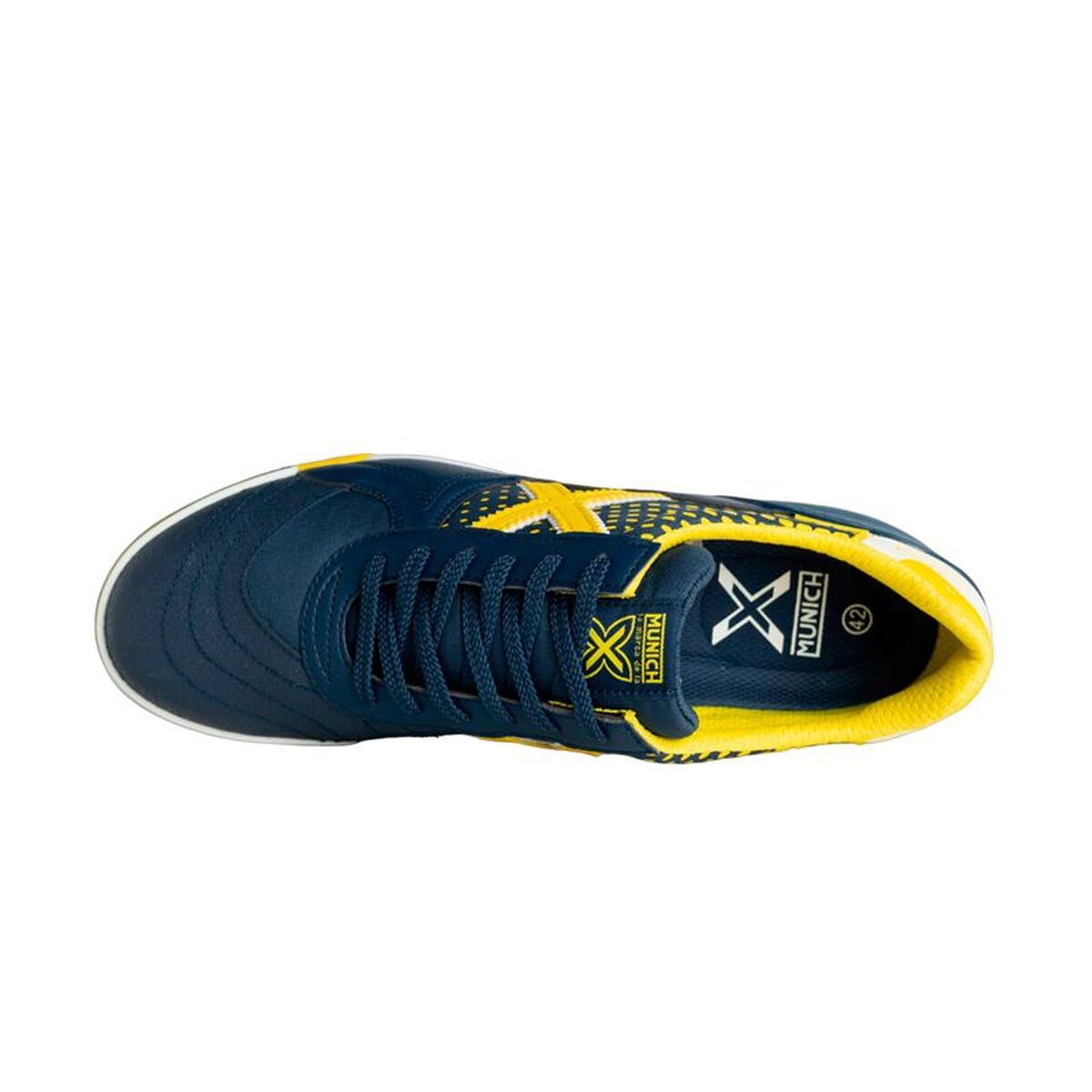 Volwassenen Zaalvoetbalschoenen Munich Marineblauw