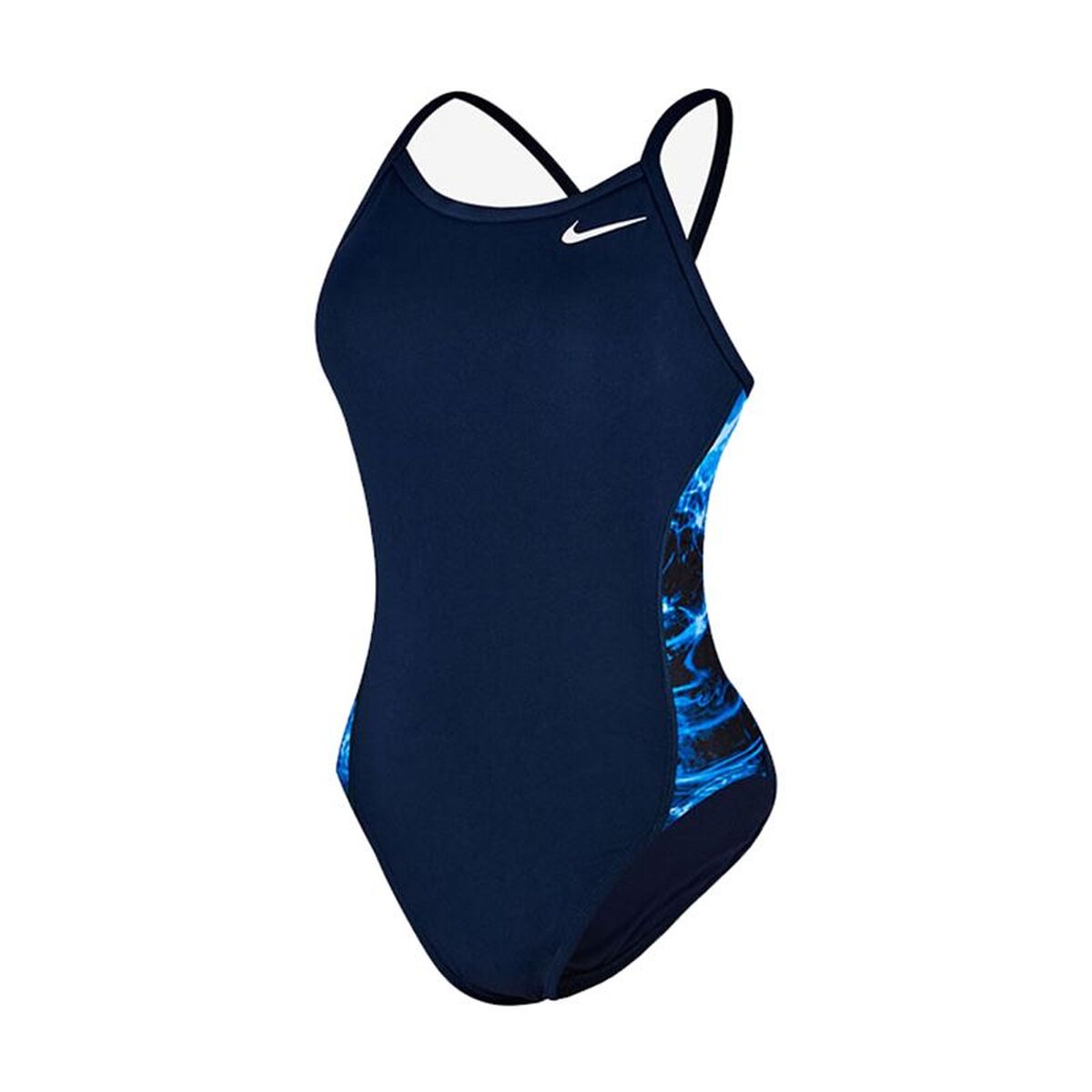Damesbadpak Nike Blauw