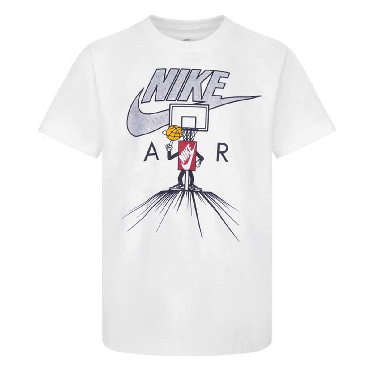 T-Shirt met Korte Mouwen voor kinderen Nike 86K607-001