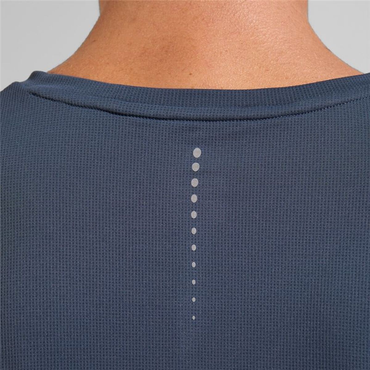 Heren-T-Shirt met Lange Mouwen Odlo Neck L/S Zeroweight Chill-T Blauw
