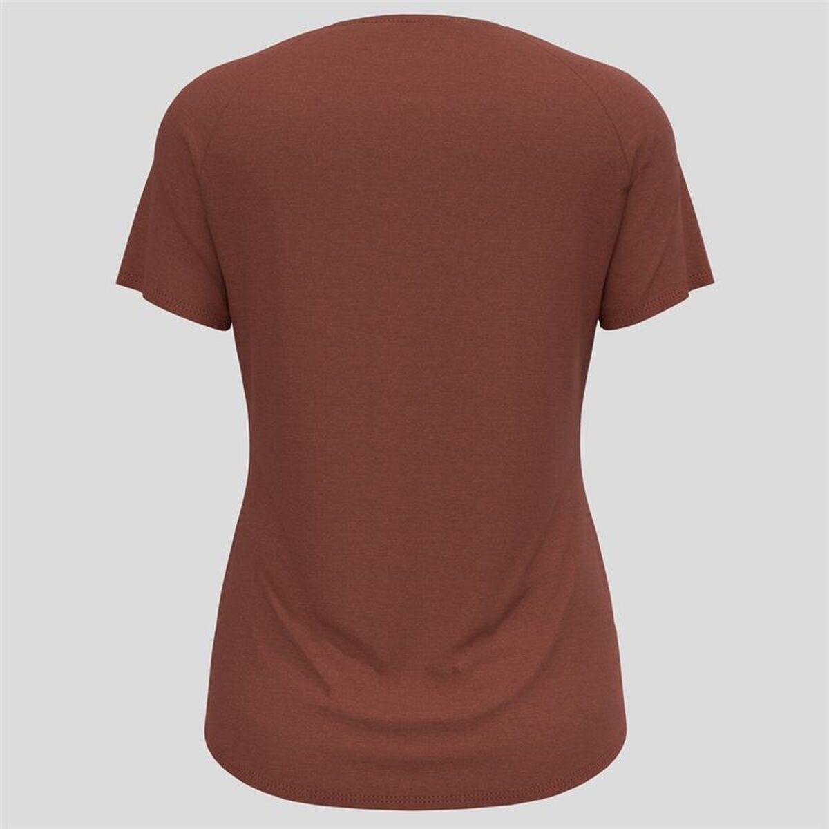 Dames-T-Shirt met Korte Mouwen Odlo Essential Bruin