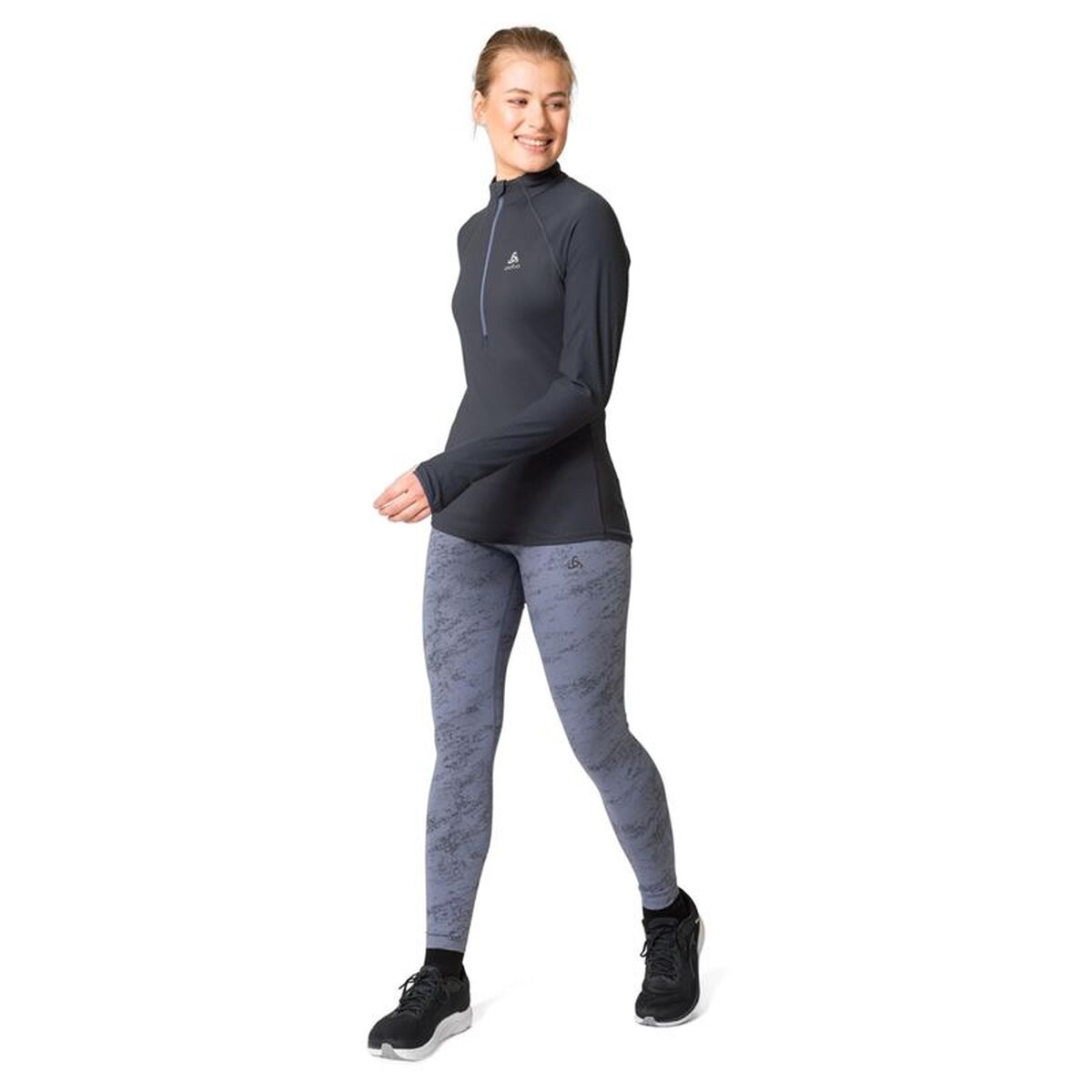 Uniseks T-Shirt met Korte Mouwen Odlo Zeroweight Blauw