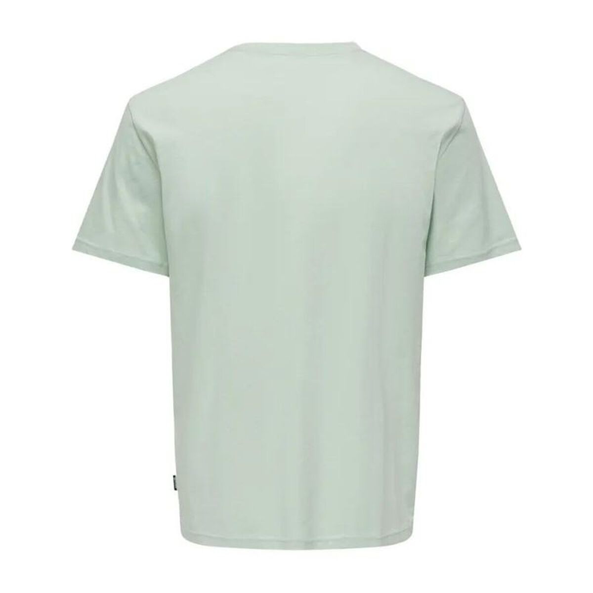 Heren-T-Shirt met Korte Mouwen Only & Sons Onskolton Reg Beach Surf Zwart