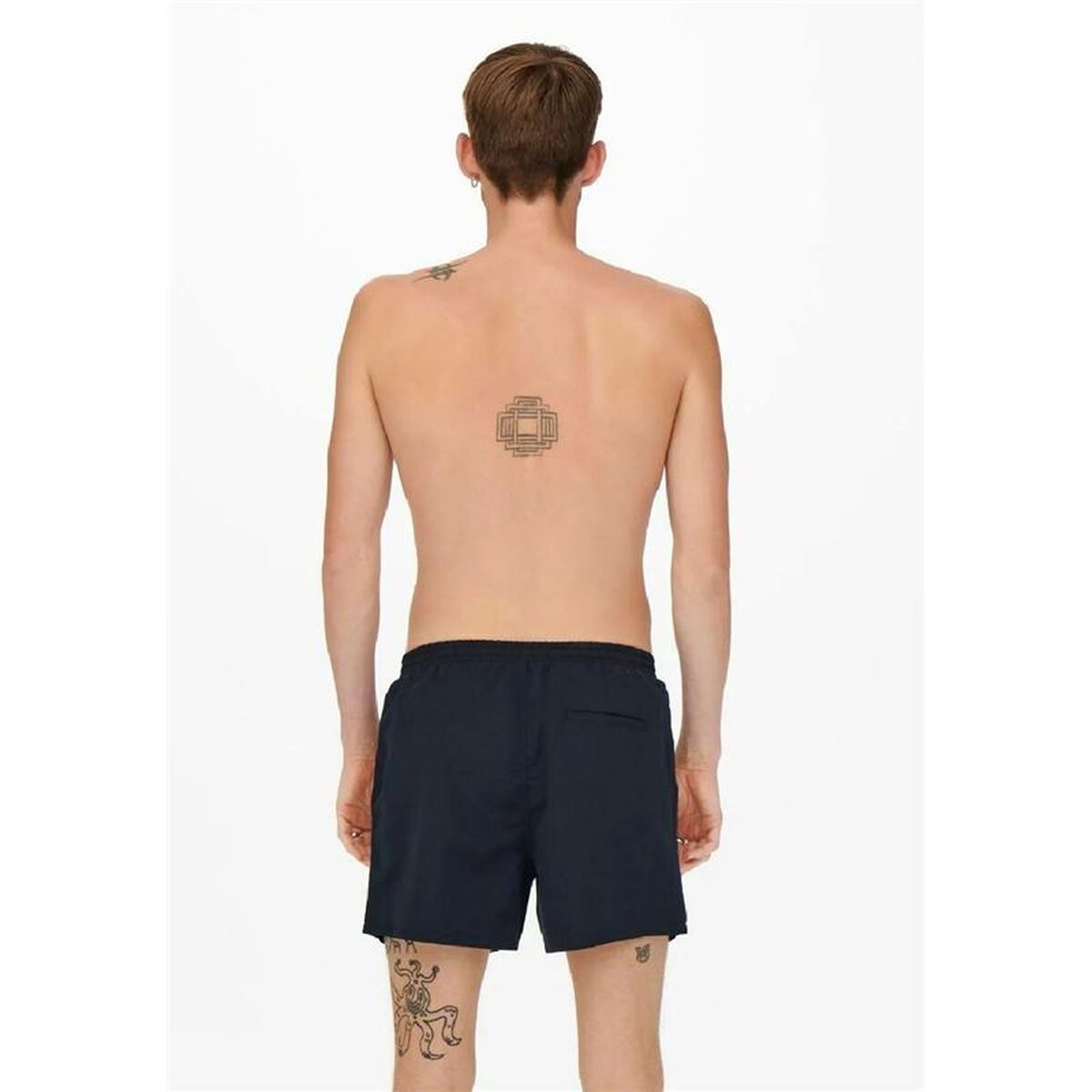 Herenzwembroek Only & Sons Marineblauw