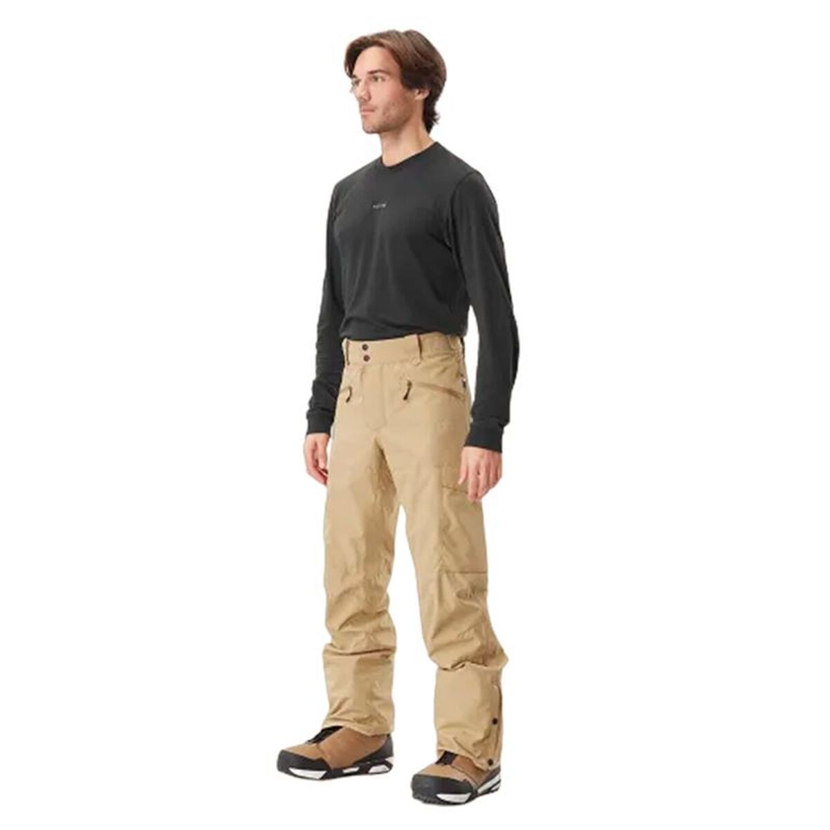 Long Sports Trousers Picture Plan Beige