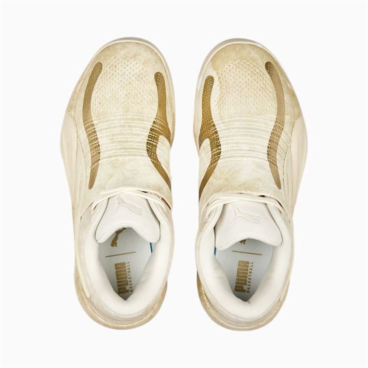 Basketball Shoes for Adults Puma 378279 01 Beige