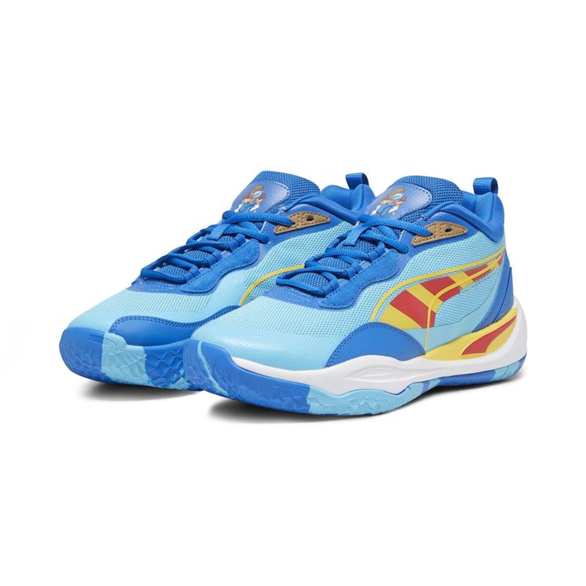 Basketbalschoenen voor Volwassenen Puma Playmaker Pro X Licht Blauw