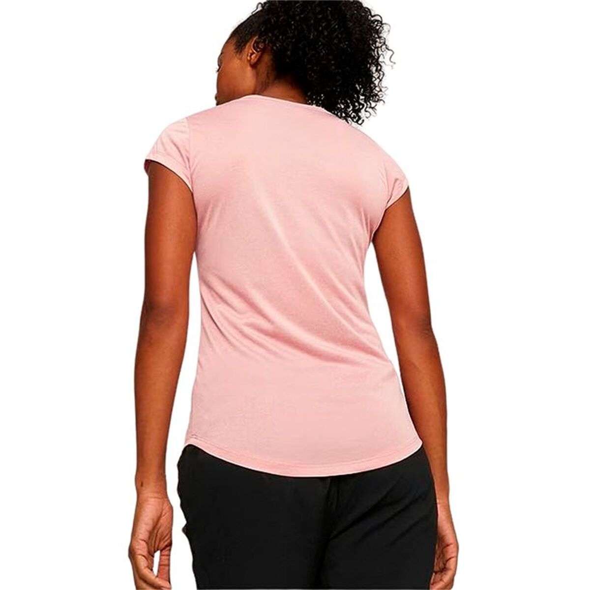 Womens Short Sleeve T-Shirt Puma 522420 23 Pink