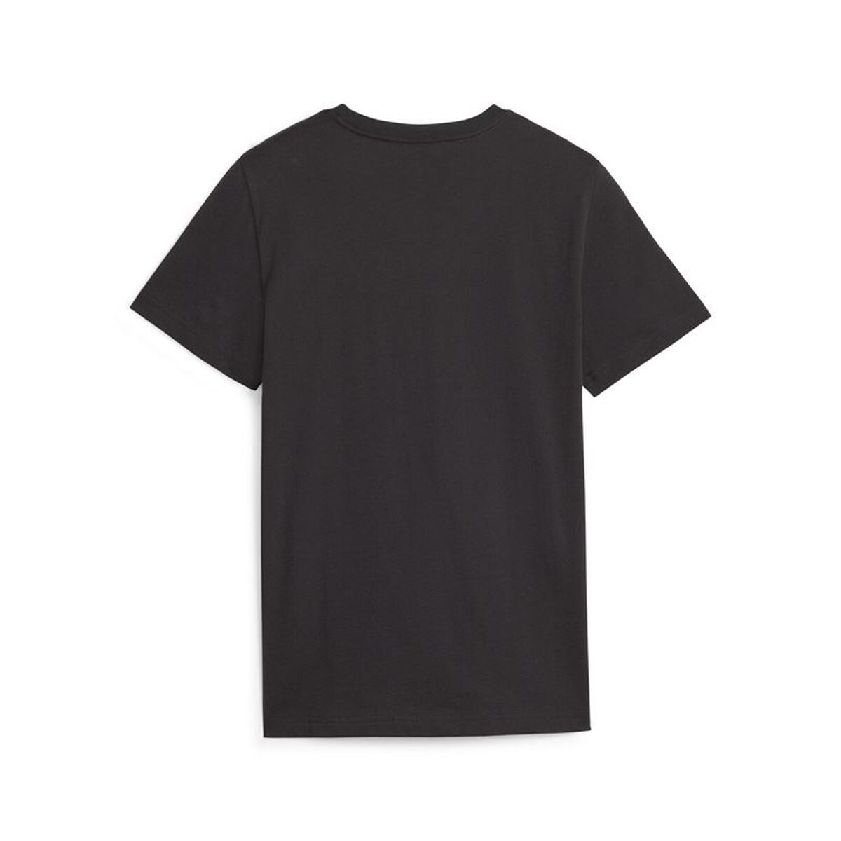 T-Shirt met Korte Mouwen voor kinderen Puma Ess+ 2 Col Logo Zwart