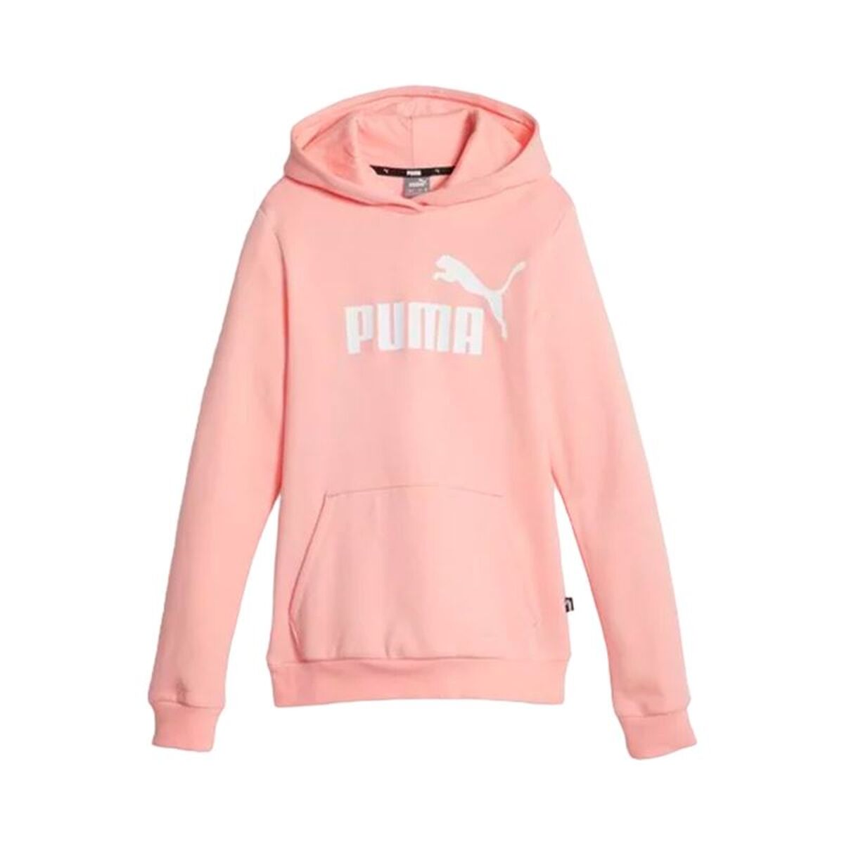 Sweatshirt met Capuchon voor Meisjes Puma Ess Zalm