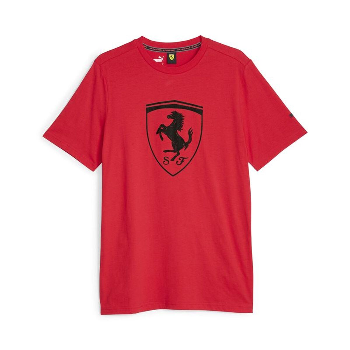 Heren-T-Shirt met Korte Mouwen Puma Ferrari Race Tonal B Rood