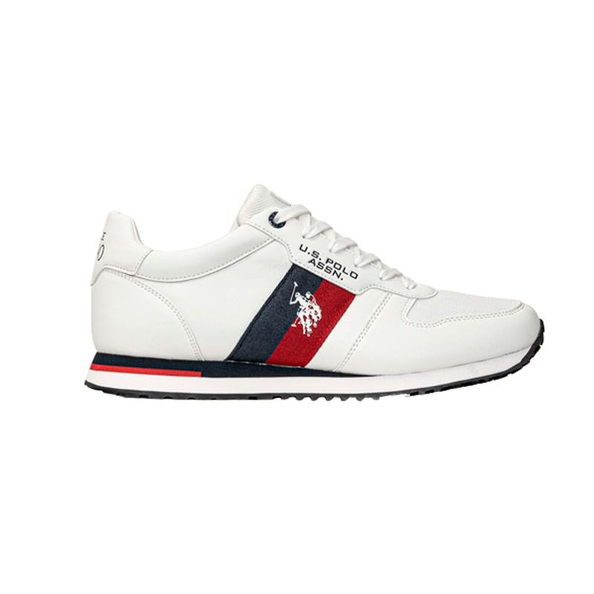 Casual Herensneakers U.S. Polo Assn. XIRIO003A-WHI Wit 46