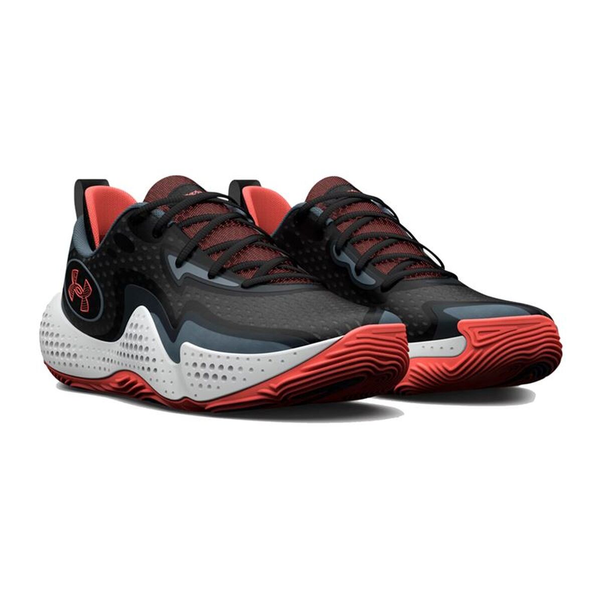 Basketbalschoenen voor Volwassenen Under Armour Zwart
