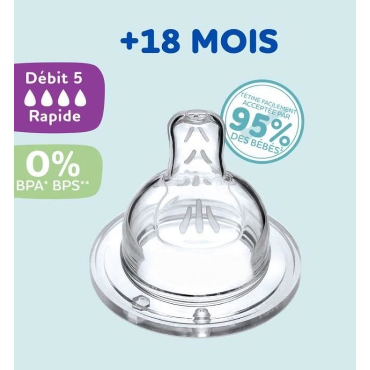 Flessentepel Dodie 4 Stuks