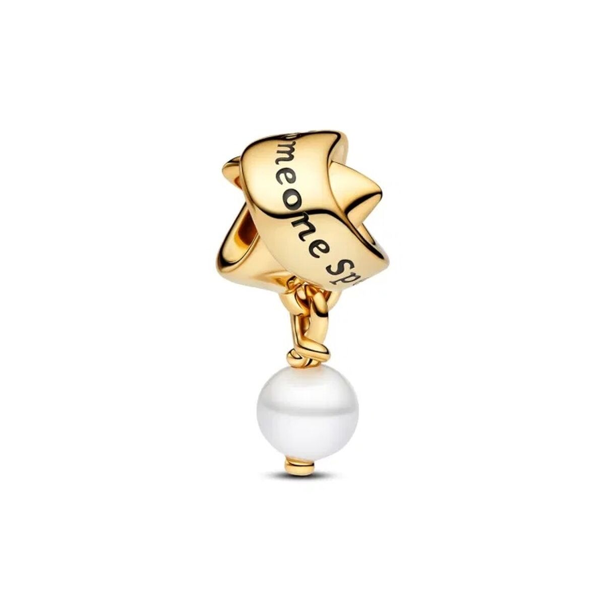 Perle de verre Pandora 763784C01 Doré