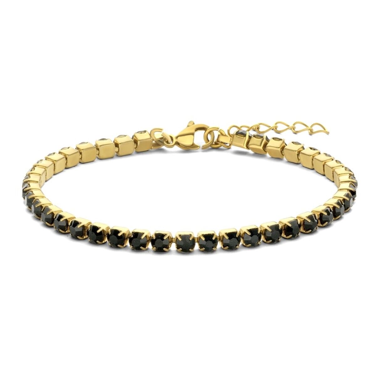 Armband Dames Frank 1967 7FB-0654 Gouden Zwart