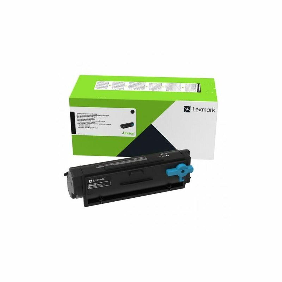 Γνήσιο Toner Lexmark 55B200E Μαύρο