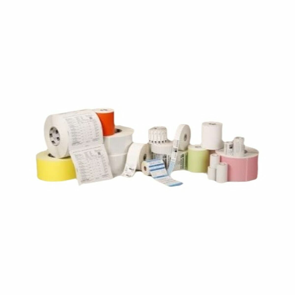 Afbeeldingen van Roll of Labels Zebra White (12 Units)