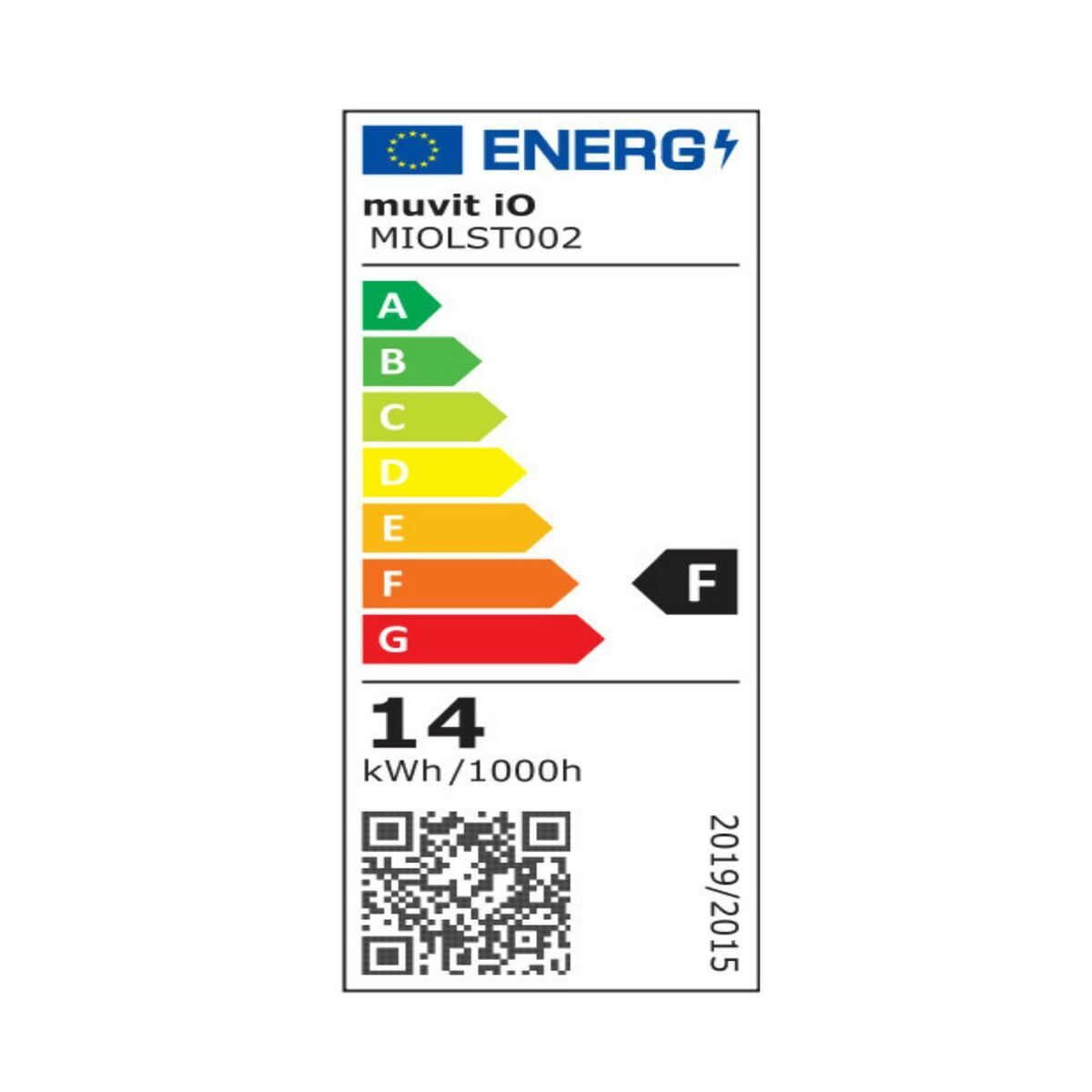 LED-strips Muvit iO Zwart Multicolour Gouden F 5 m