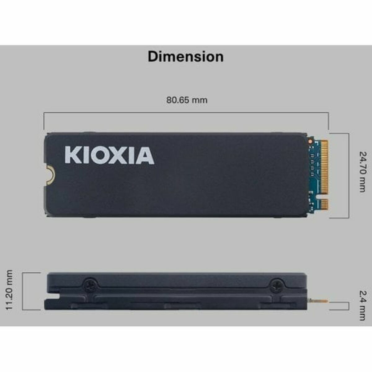 Picture of Hard Drive Kioxia Exceria Plus G3 1 TB SSD