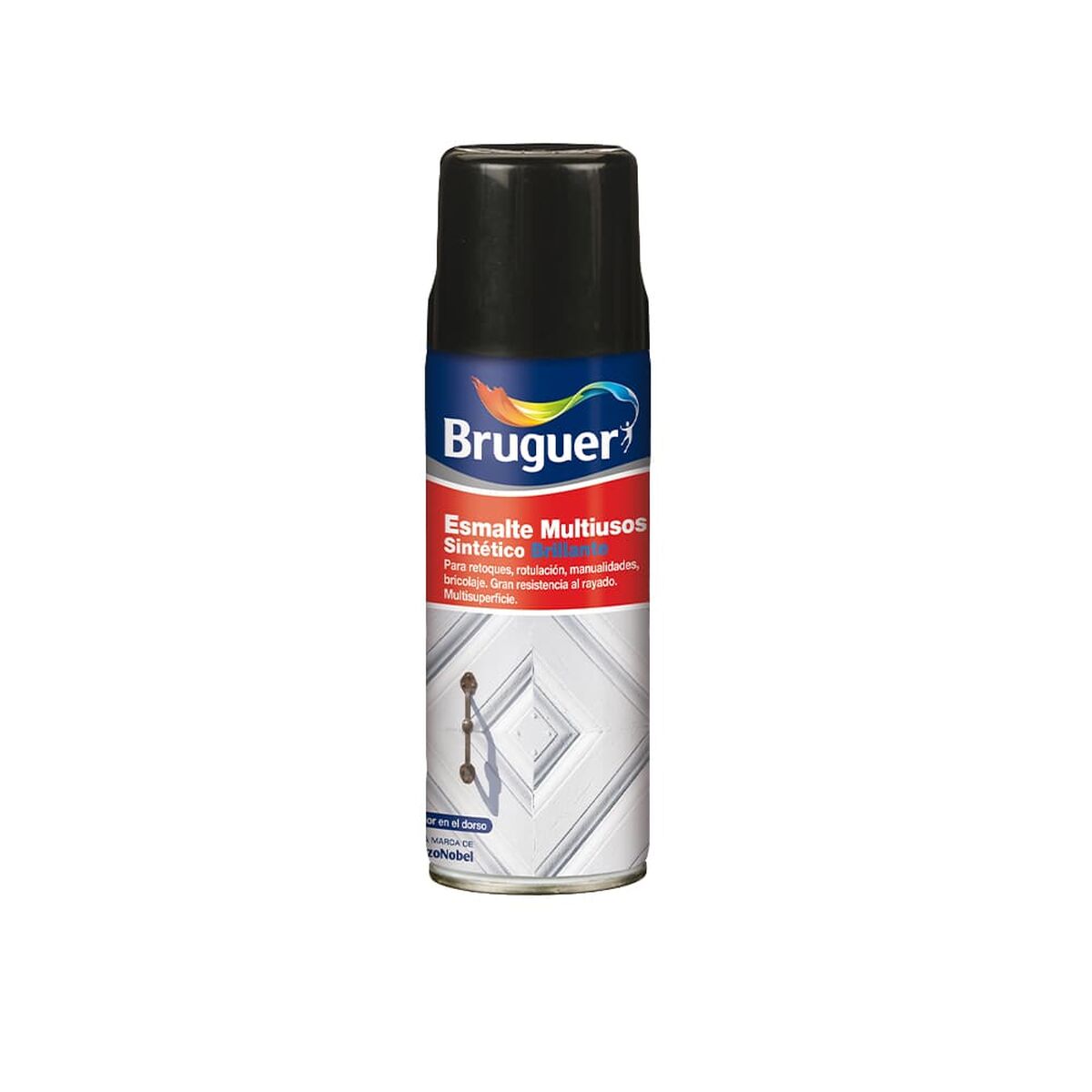 Vernis synthétique Bruguer 5197980 Spray Polyvalents 400 ml Microfibre
