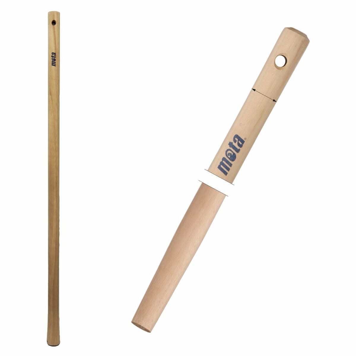 Udskiftningshåndtag Mota AMR1229 Rake 120 x 2,9 cm