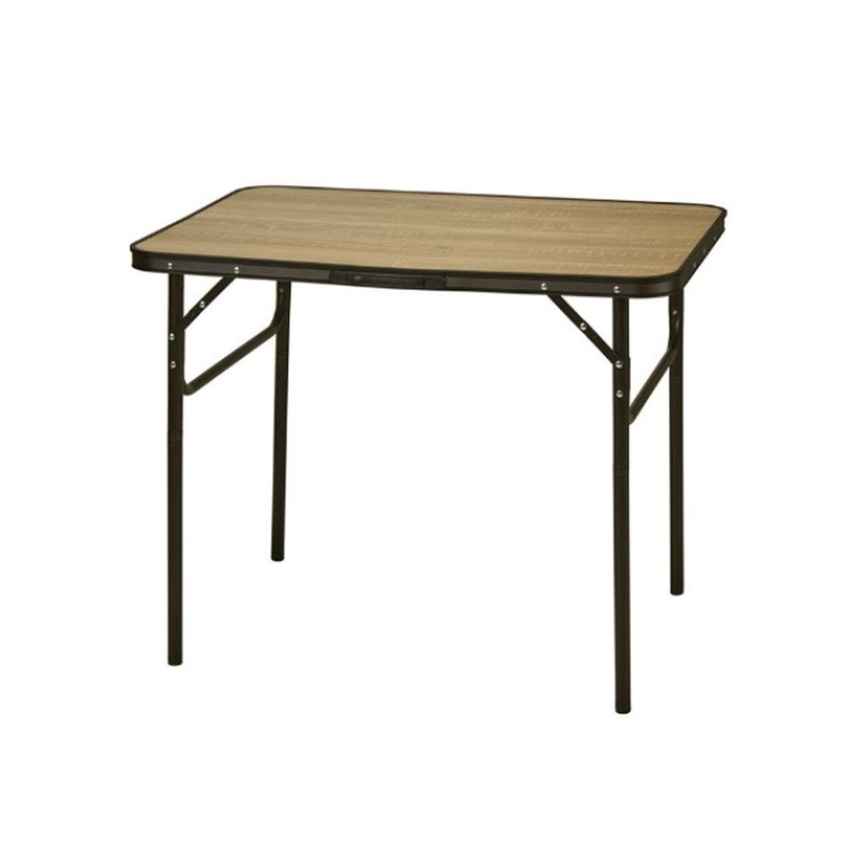 Table Piable Lifetime Marron Noir 90 x 60 x 70 cm