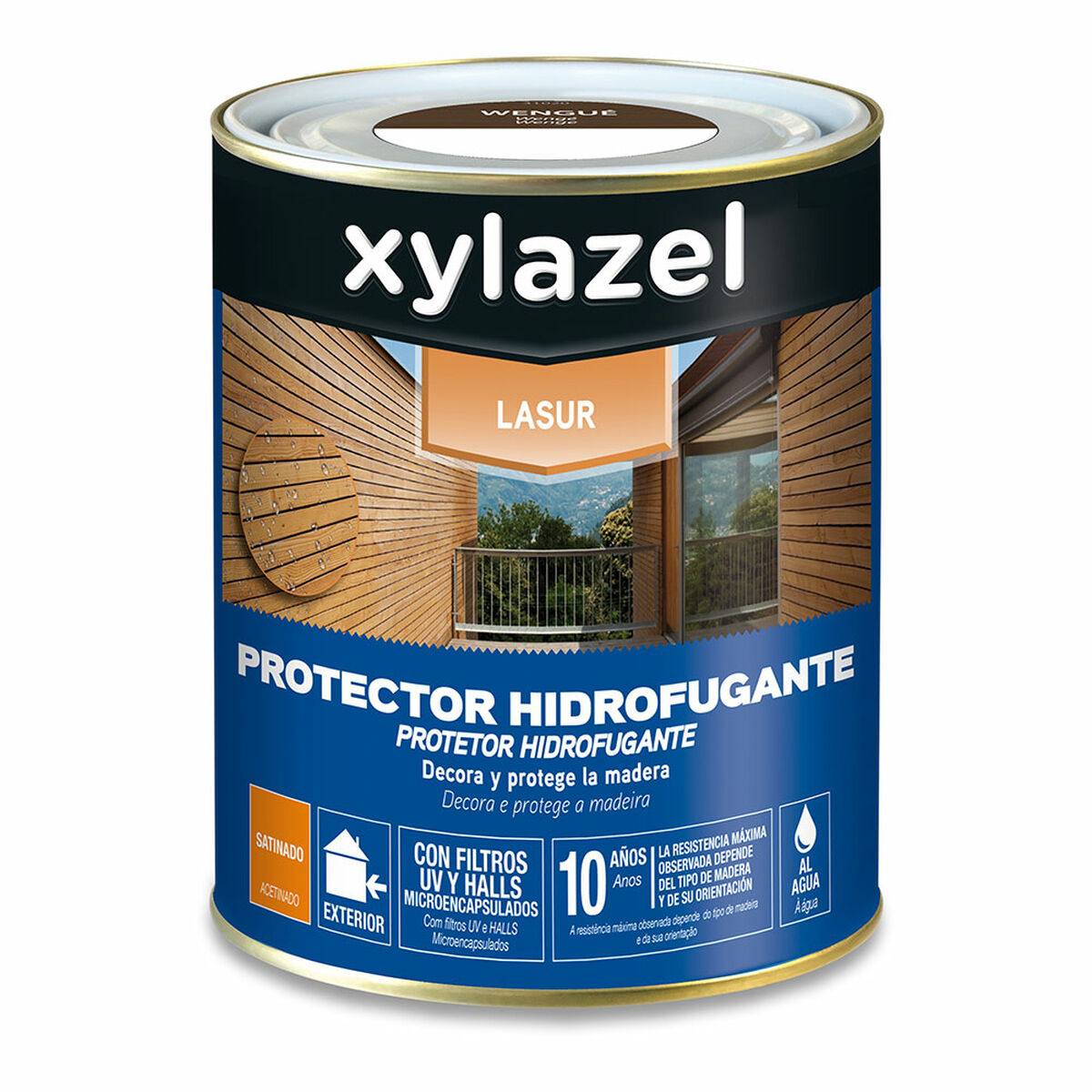 Κηρομπογιές Xylazel Wengue Σατέν 750 ml