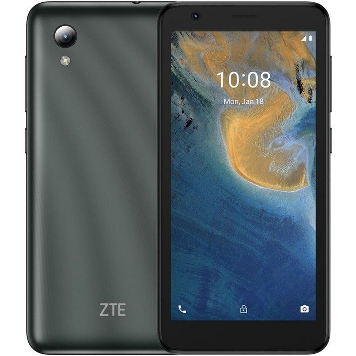 Smartphone ZTE 5" 1 GB RAM 32 GB 1,4 GHz Spreadtrum Gris