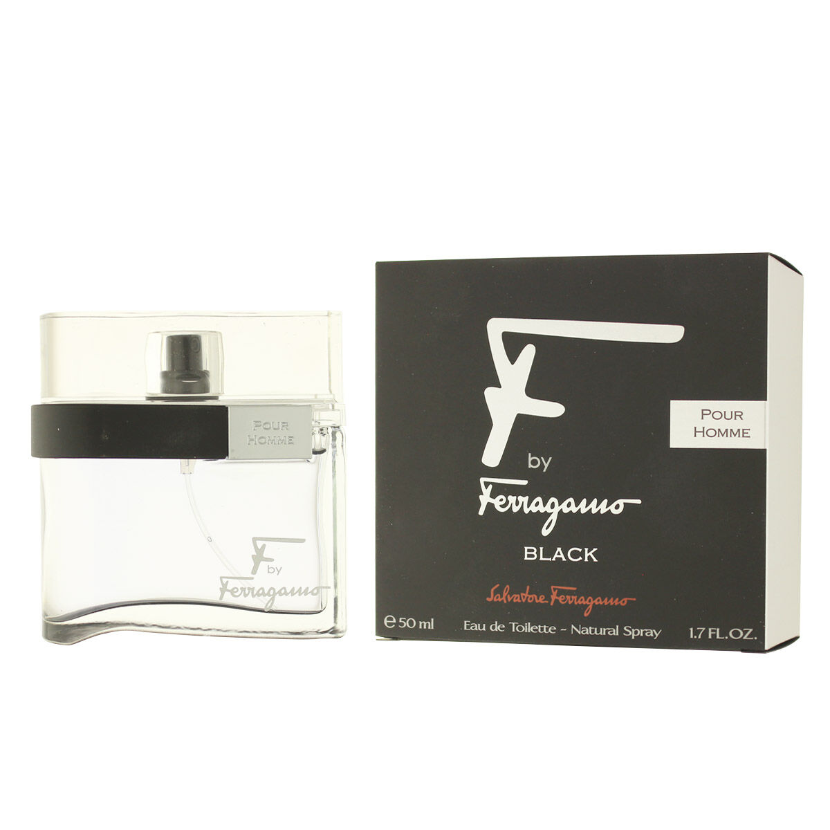 Parfum Homme Salvatore Ferragamo EDT F By Ferragamo Black 50 ml