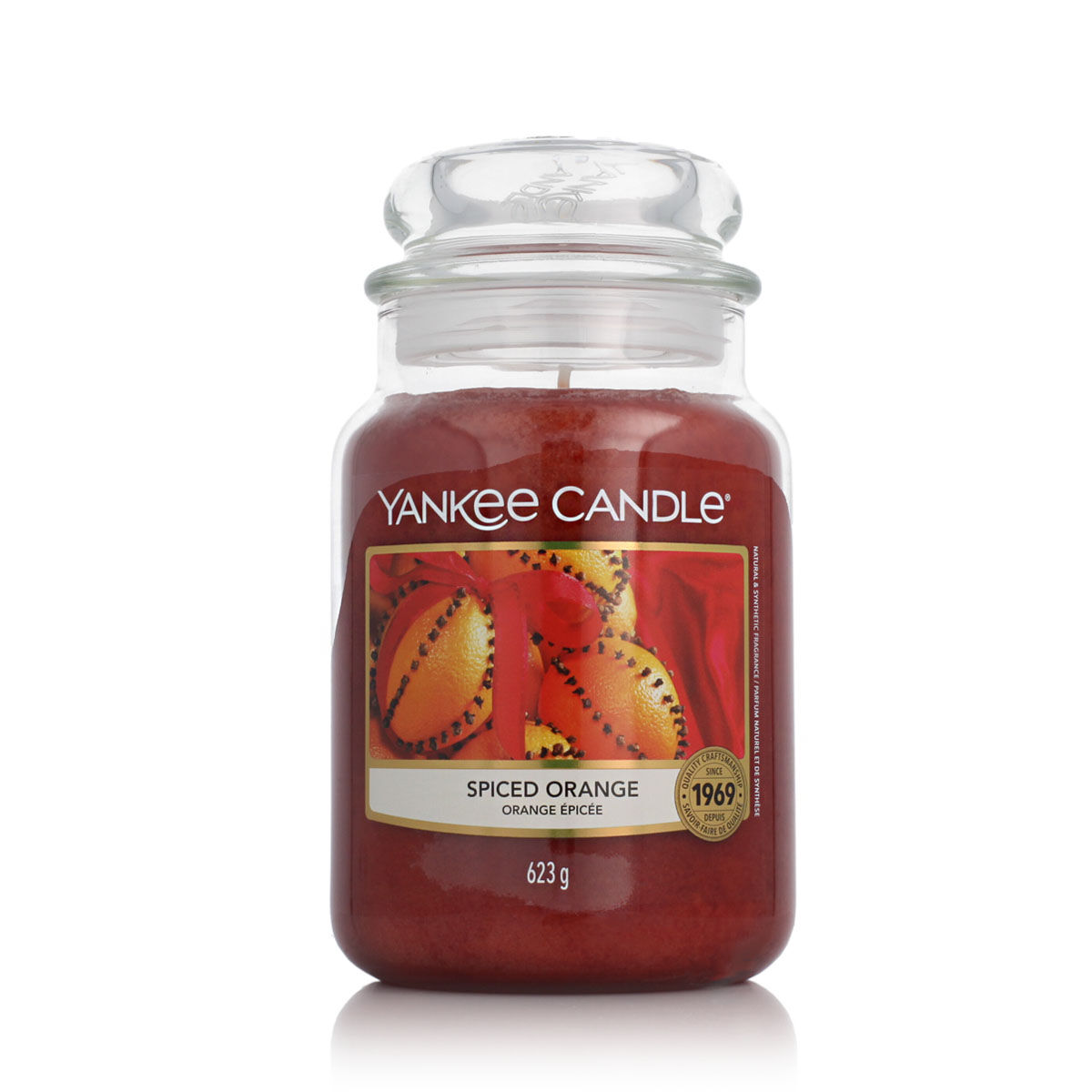 Bougie Parfumée Yankee Candle Spiced Orange 623 g
