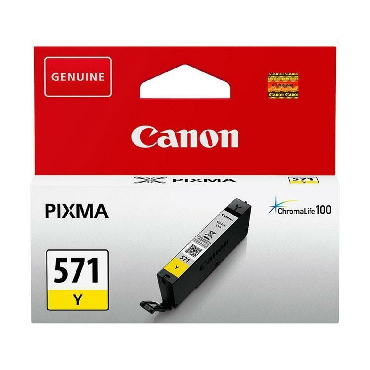 Picture of Original Ink Cartridge Canon CLI-571Y Yellow
