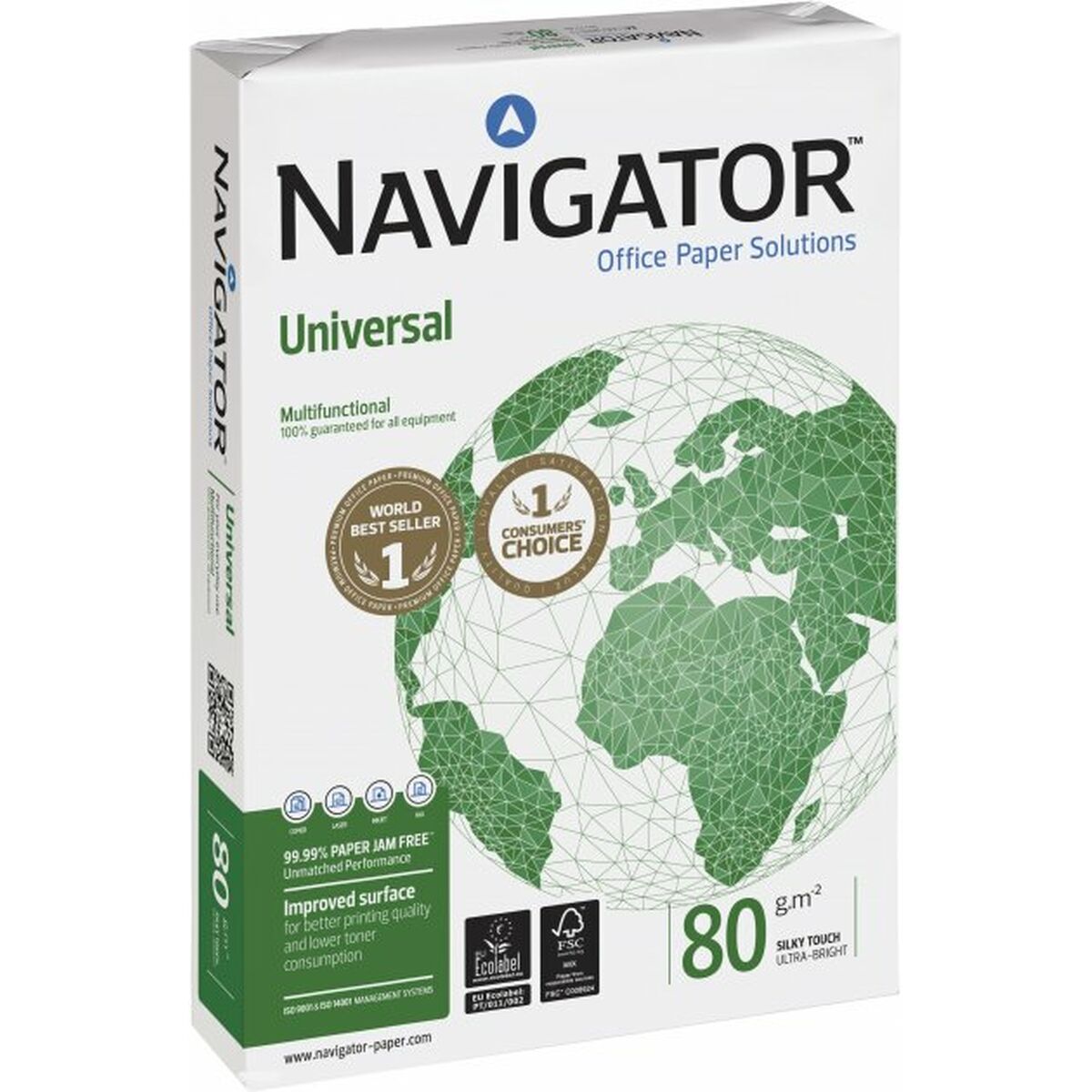 Papier pour imprimante Navigator Blanc A3 (5 Unités)