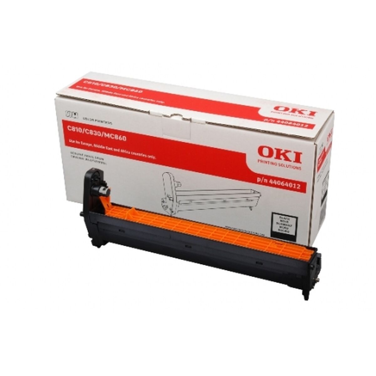 Picture of Printer drum OKI 44064012 Black