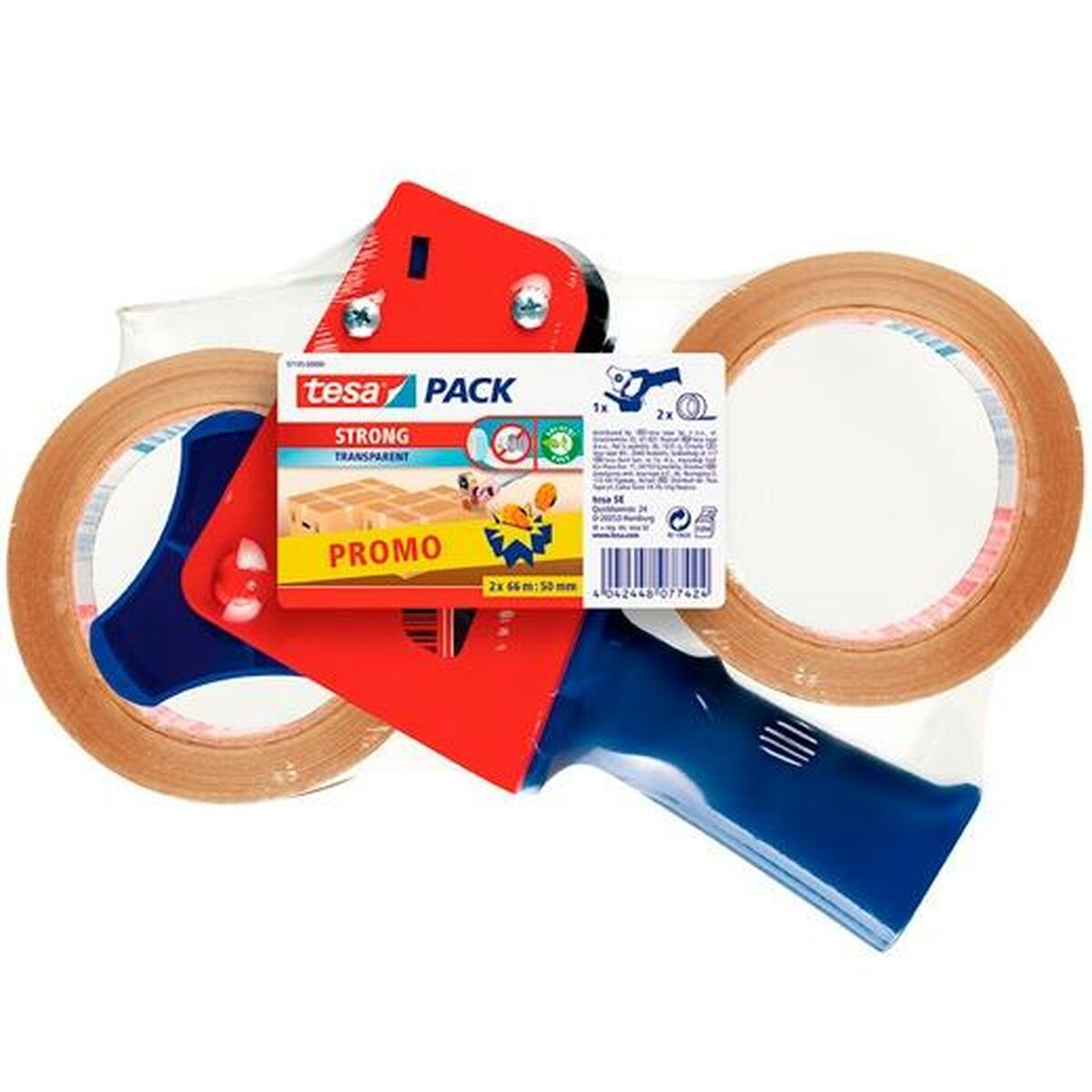 Dispenser TESA Set Plakband 3 Onderdelen