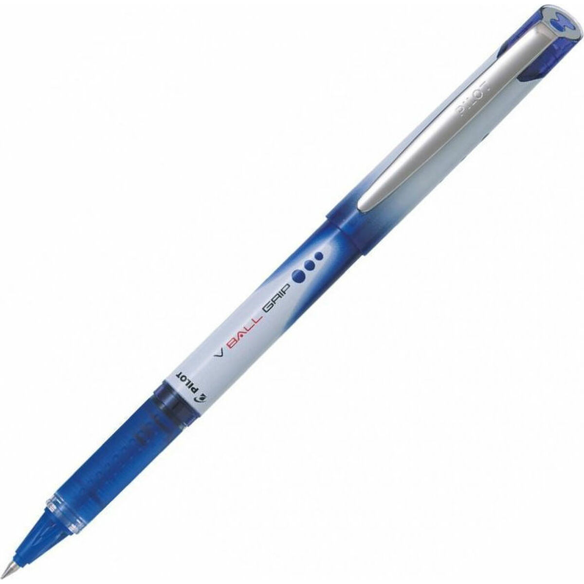 Image secondaire de Crayon Roller Pilot V Ball Grip 0,5 mm Bleu (12 Unités)