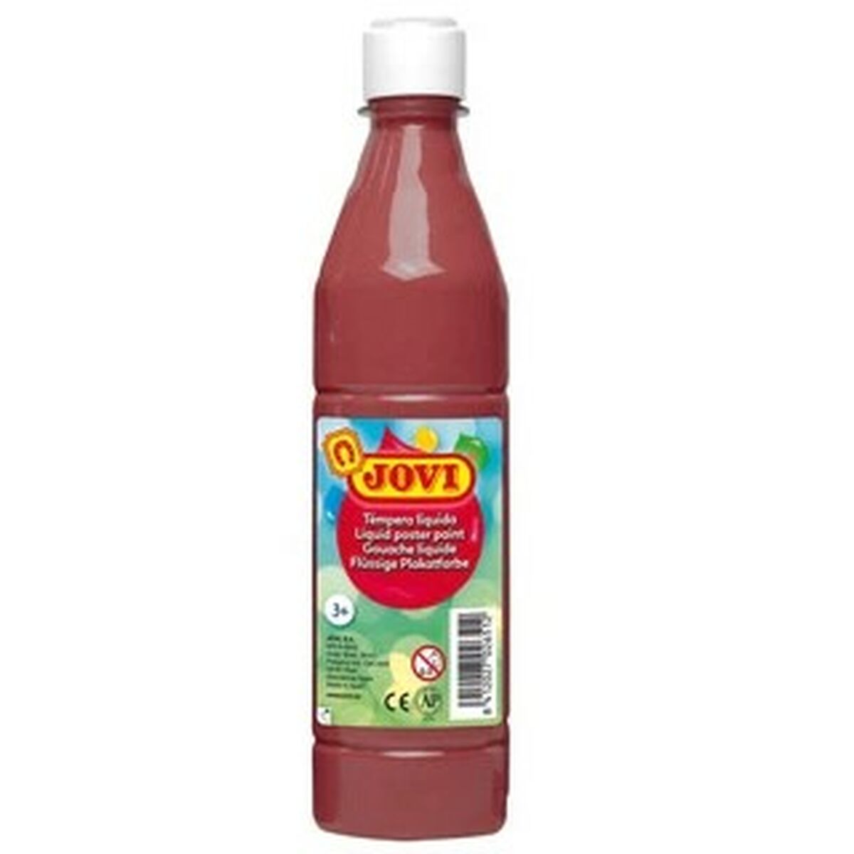 Image secondaire de Gouache Jovi Marron 500 ml (12 Unités)