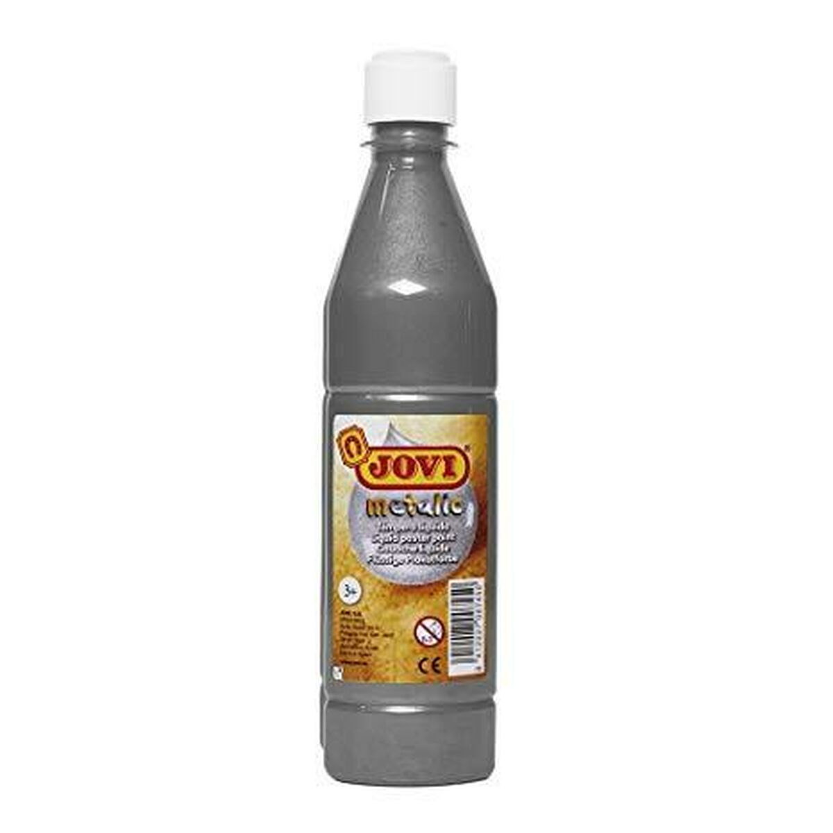 Image secondaire de Gouache Jovi Argenté 500 ml Métallisé (6 Unités)