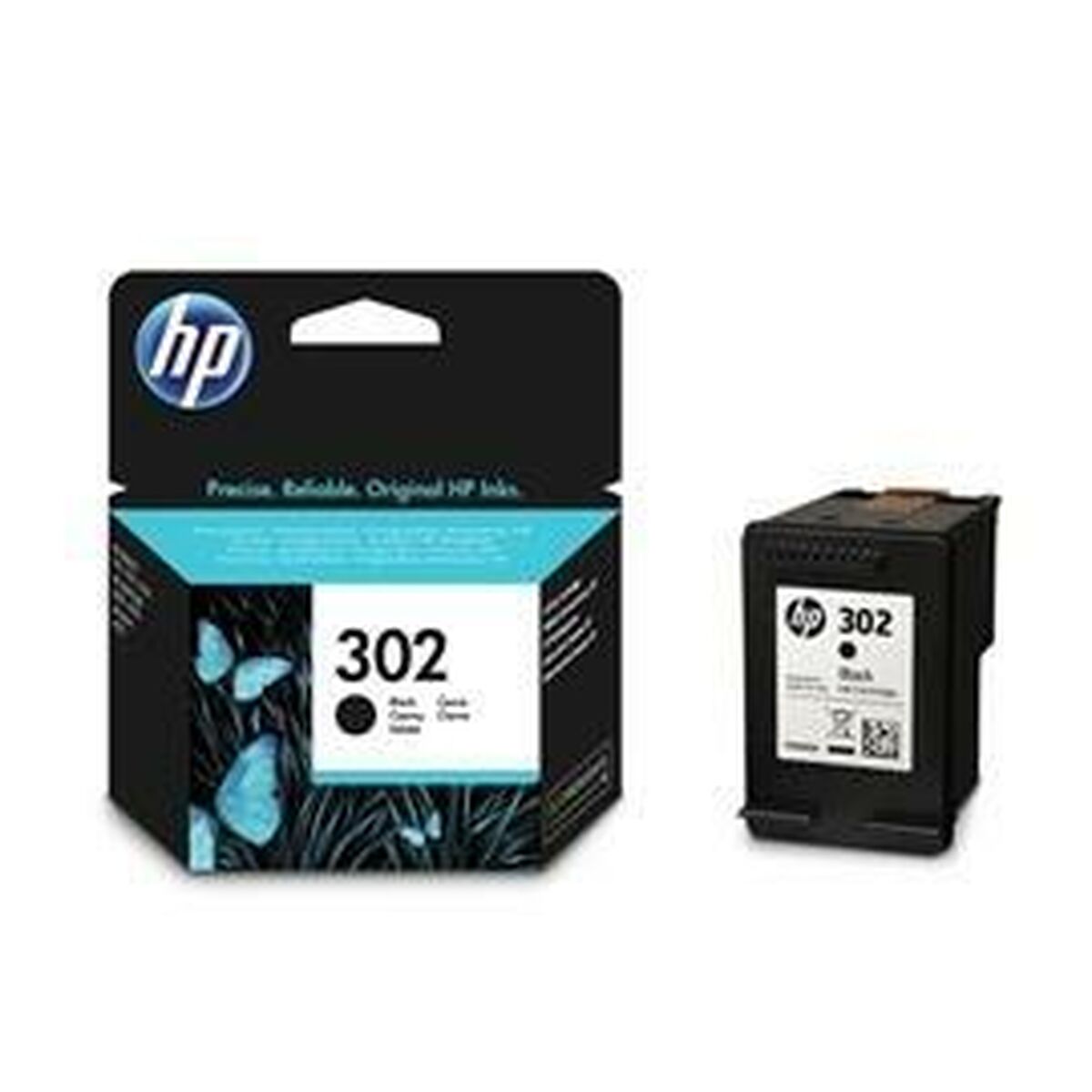 Image secondaire de Cartouche d'encre originale HP Officejet 3830 Nº 302 Noir (60 Unités)