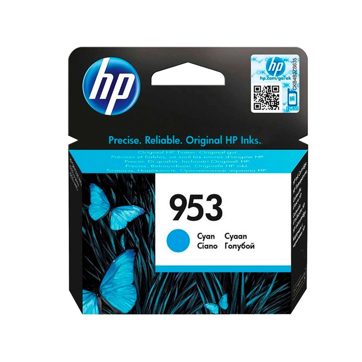 Image secondaire de Cartouche d'encre originale HP 953 Cyan (50 Unités)