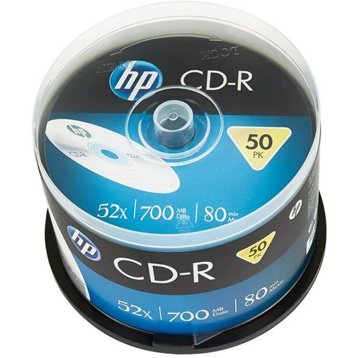 Afbeeldingen van CD-R HP 700 MB 52x (4 Units)