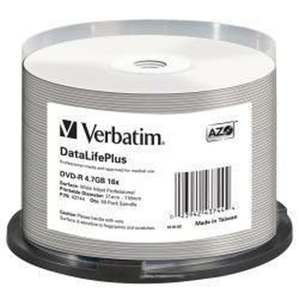 Afbeeldingen van DVD-R Verbatim DATALIFE PLUS 4,7 GB 16x 50 Pieces (4 Units)
