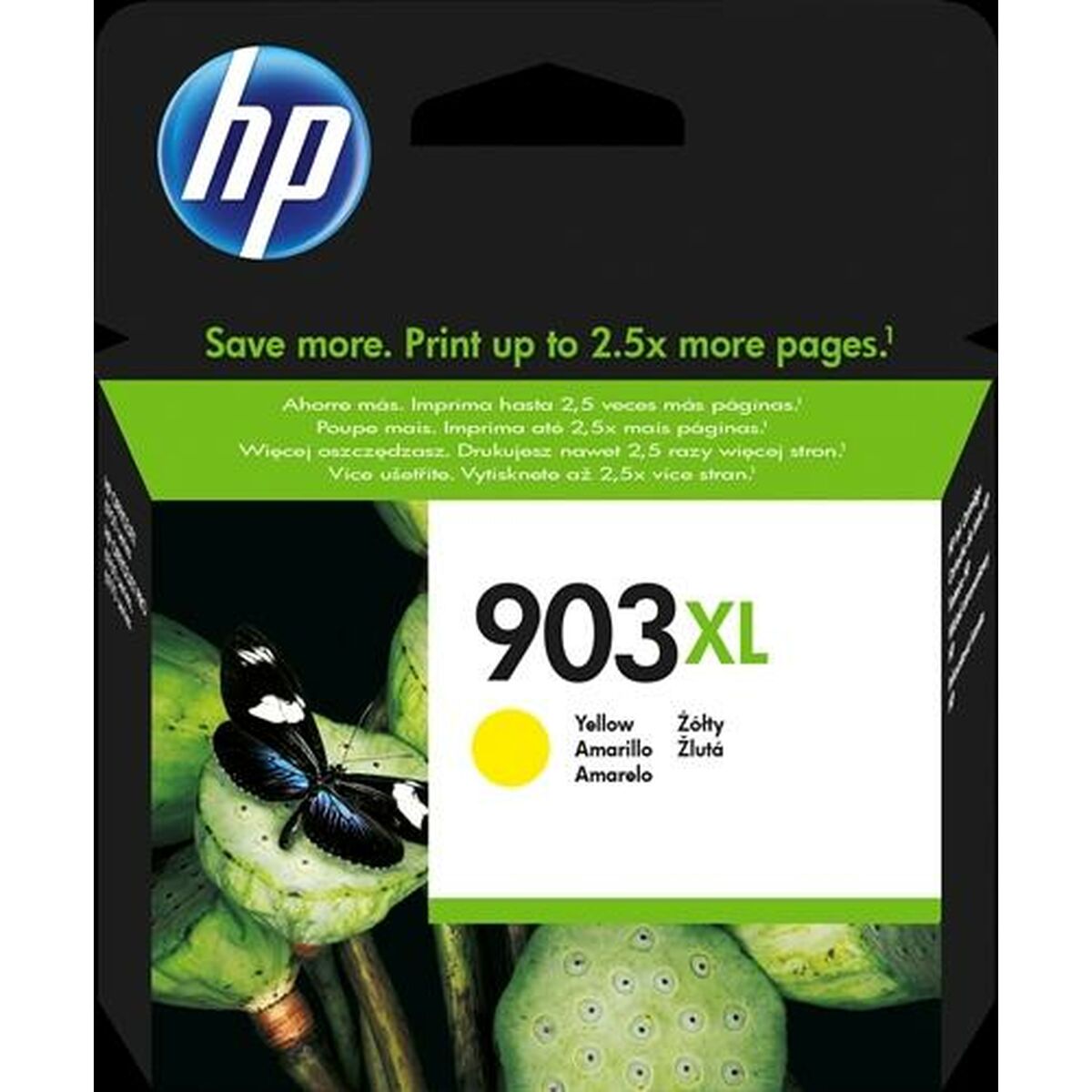 Afbeeldingen van Original Ink Cartridge HP Nº 903XL Yellow (60 Units)