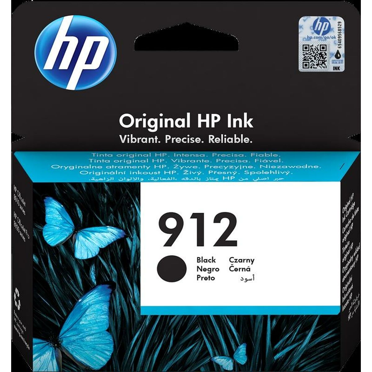 Image secondaire de Cartouche d'encre originale HP Nº912 Noir (60 Unités)