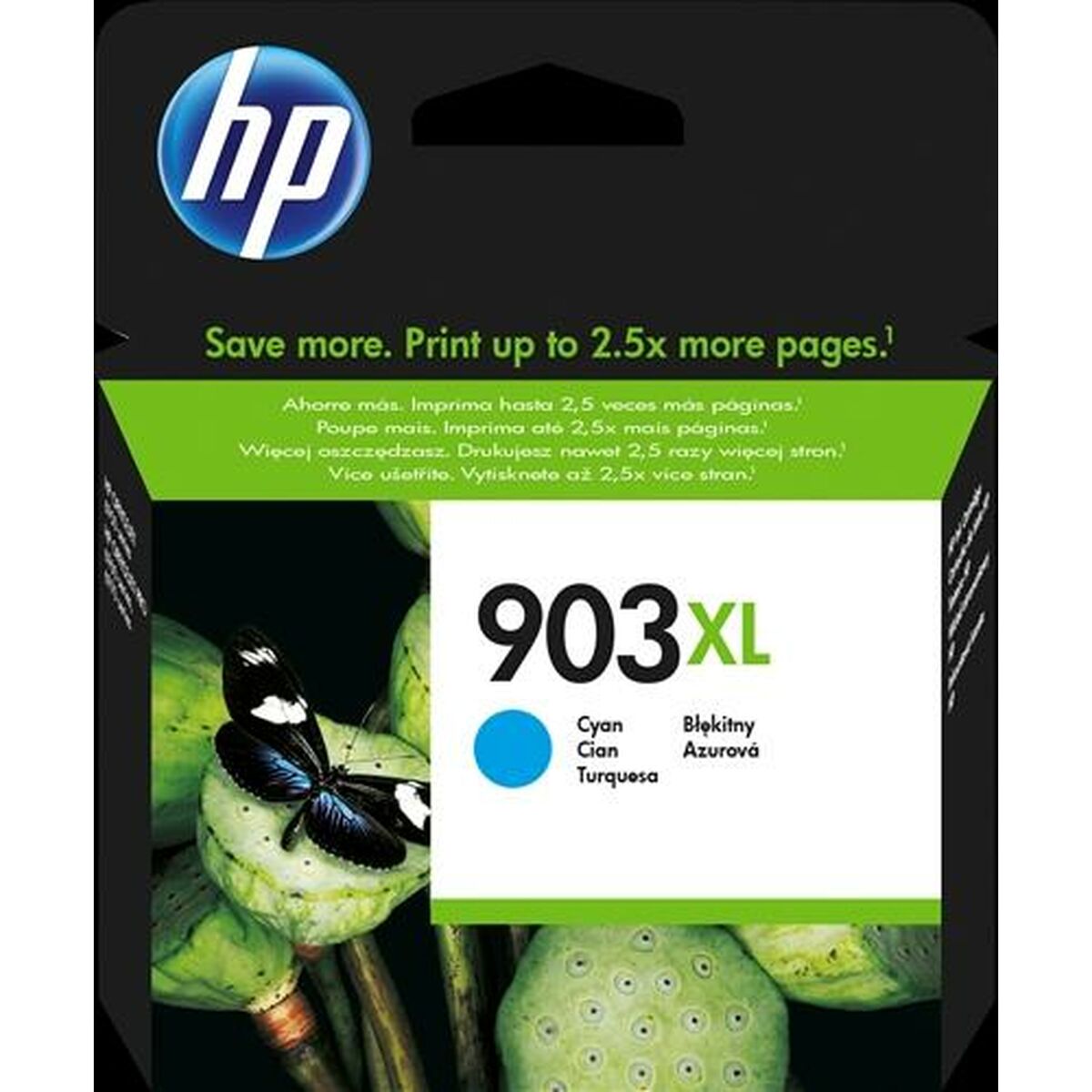 Image secondaire de Cartouche d'encre originale HP 903XL Cyan (60 Unités)