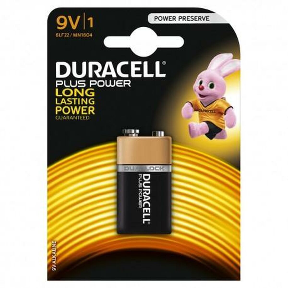 Afbeeldingen van Alkaline Battery DURACELL 9 V 6LR61 (10 Units)